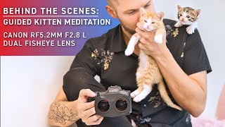 Canon Guided Kitten Meditation with the Canon RF5.2mm