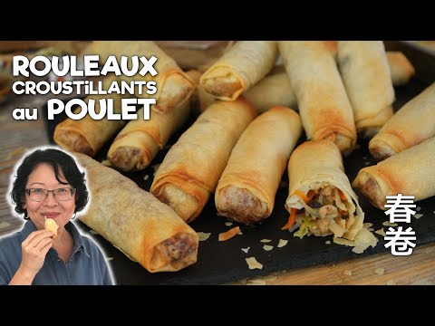 Crispy Chinese Chicken Spring Rolls: Easy Recipe with 3 Cooking Options!