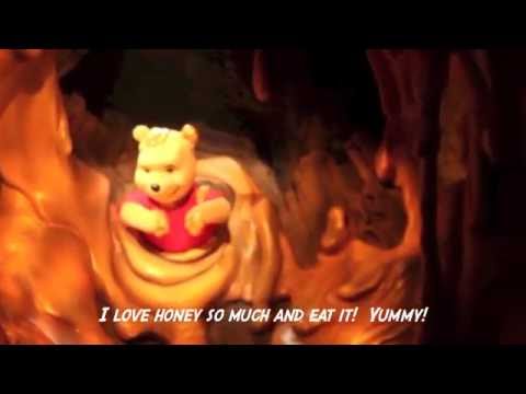 Tokyo Disneyland's Pooh's Hunny Hunt POV with English Titles