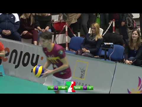 #Pallavolo A2 maschile - Roma-Mondovì 0-3: highlights