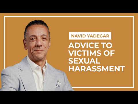 Advice to Victims of Sexual Harassment