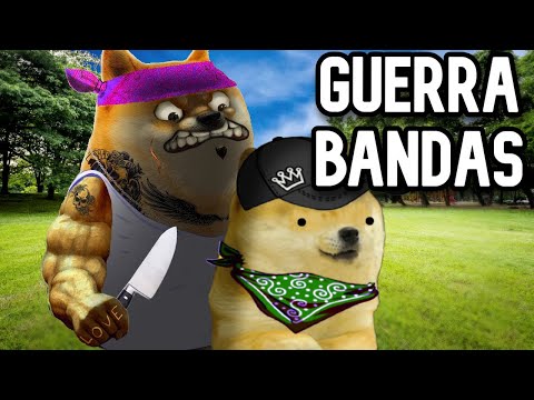 Nos Enfrentamos a unos Niños con Derecho en una GUERRA de BANDAS (nueva)  - Hilos con cheems