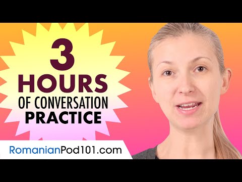 3 Hours of Romanian Conversation Practice - Improve Speaking Skills