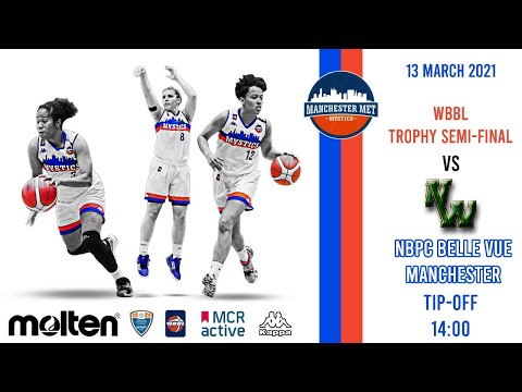 Manchester Met Mystics vs. Nottingham Wildcats | WBBL Trophy Semi-Final | 13.03.2021