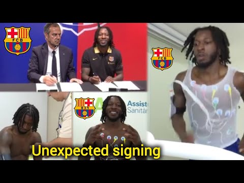 UNEXPECTED SIGNING | Official Barcelona signed new player nobody expects it. Welcome to culers 🔥
