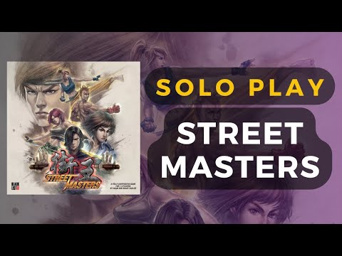 Street Masters Board Game Gameplay - Gabriel vs The Brotherhood - Gone Ballistic Stage | DaniCha