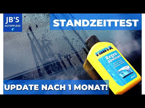 Rain-x im Test | Regenabweiser update nach 1 Monat | Die beste Glasversiegelung!