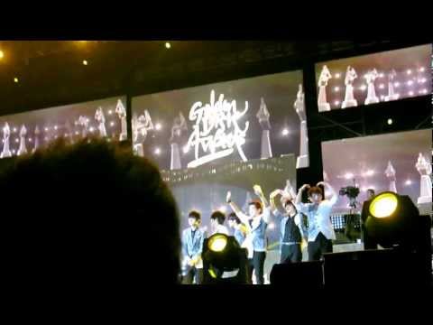 130115 [Golden Disk Awards] Infinite at GDA ending