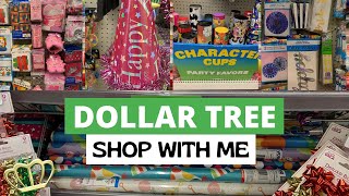Shop With Me Dollar Tree | Dollar Tree Party Decorations