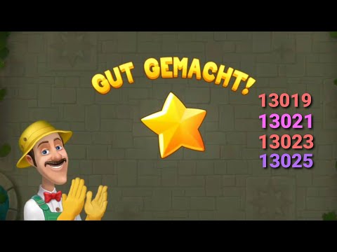 Gardenscapes  Level 13019 & 13021 & 13023 & 13025 🕊🕊