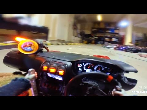 Drifting RC Car by Cockpit View with insta360 GO 2