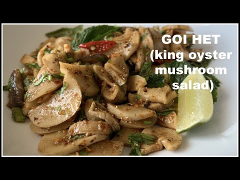 How to make GOI HET | MUSHROOM SALAD | Lao Food | House of X Tia