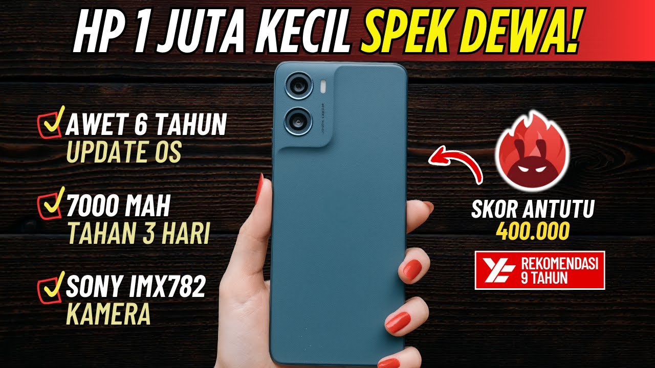 Berani Skip⁉️ 5 HP 1 JUTAAN TERBAIK [1 - 1,5 JUTA] Akhir Tahun 2025