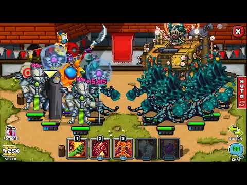 Bit Heroes Pvp Test against Tripple Extort Build