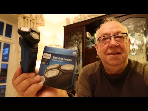 How to change PHILIPS NORELCO SHAVER HEAD BLADES REPLACEMENT - 4K