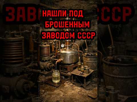 ЧТО НАШЛИ ПОД ЗАБРОШЕННЫМ ЗАВОДОМ СССР #советский_союз #кино #ссср #90ые #фильм #кгб #нквд #сталин