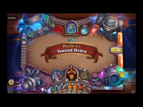 Solution Puzzle Lab Lethal: Toasted Hydra - Lil' Stormy (6/7), Hearthstone Boomsday