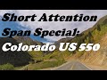 Pavement Ends - Clips from US 550 in Colorado