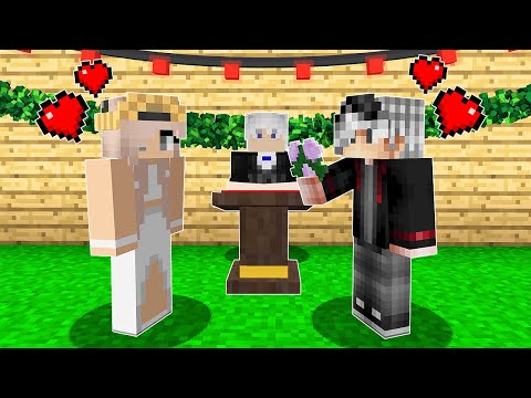MİLYONER SEVGİLİMLE EVLENDİK 👰🏻🤵🏻 - Minecraft