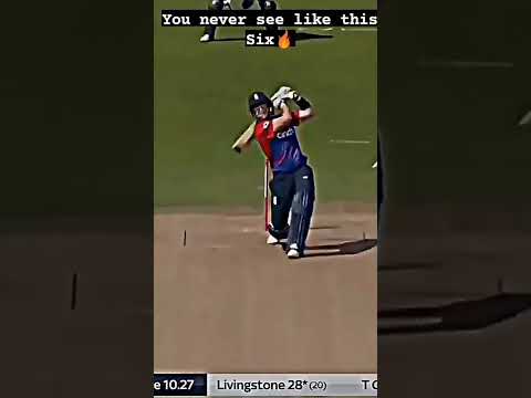 Big big big six 😱 by Livingston #livingstone #cricket #trending #viral #shorts #reels