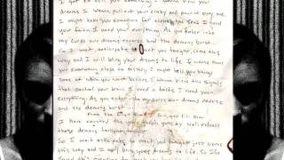 Crosses-&quot;Bermuda Locket&quot; w/ hand-written lyrics