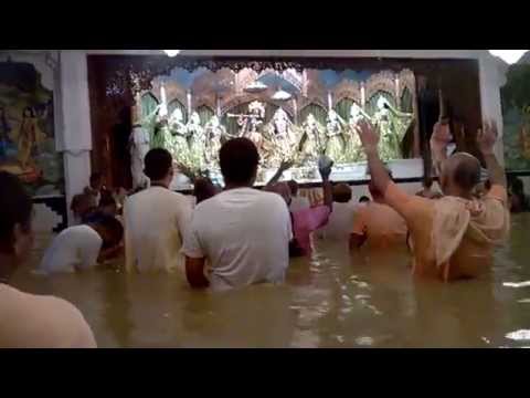 Iskcon Mayapur Flood Aug 2015 (1-3) by Panchatattva Prakash Das
