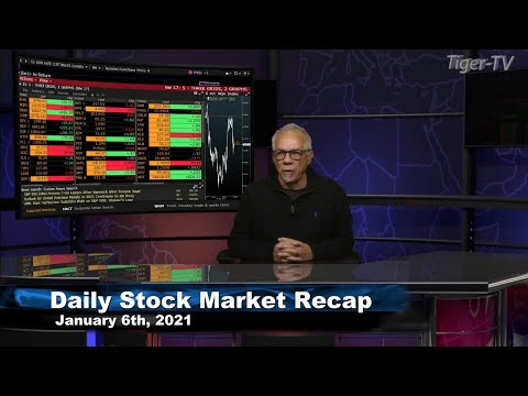 January 6th, Daily Stock Market Recap with Tom O'Brien - 2021