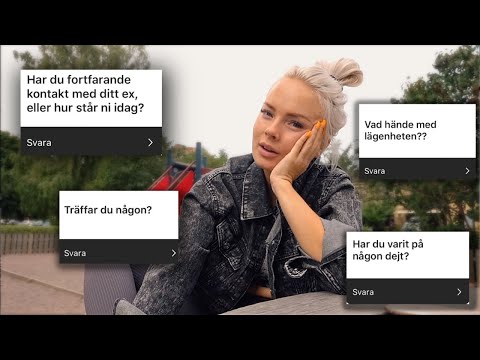 EN VÄLDIGT ÄRLIG Q&A...