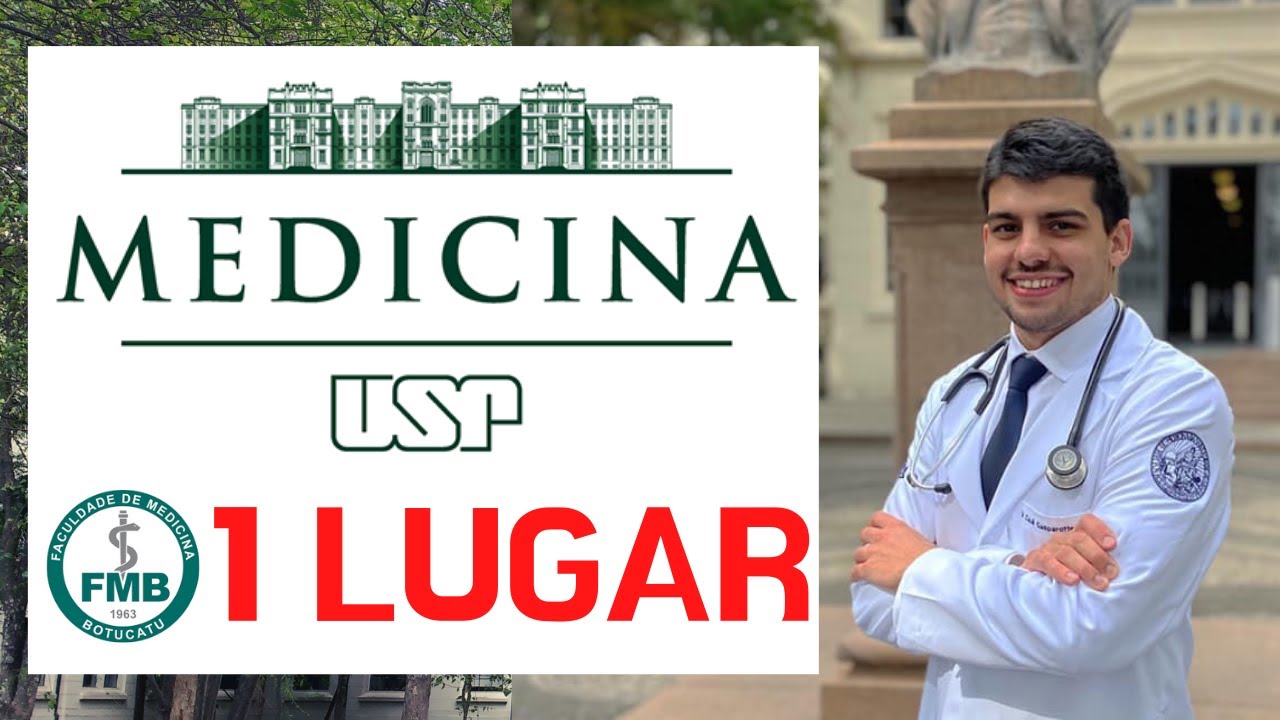 COMO ELE PASSOU EM PRIMEIRO LUGAR EM MEDICINA | USP, UNESP