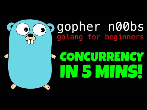 GOLANG CONCURRENCY EXAMPLE IN 5 MINUTES - Goroutines Tutorial in Go for Beginners