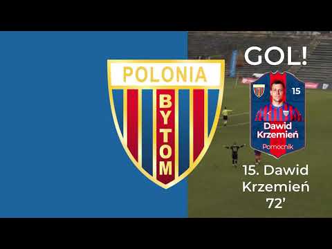 Skrót meczu: Polonia Bytom - Polonia Nysa 3:2 (1:0)