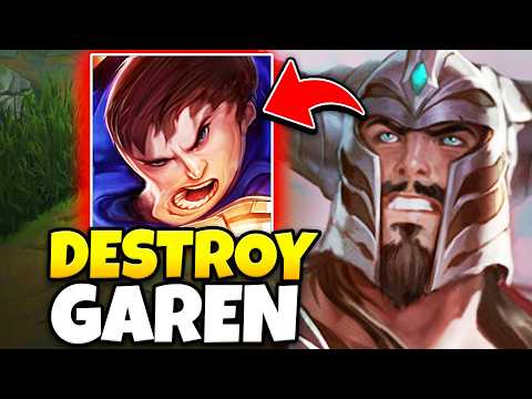 How to DESTROY annoying Garen players with Tryndamere... (IT'S ACTUALLY EASY)