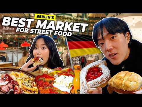 I Ate at the BEST STREET FOOD MARKET in Berlin!