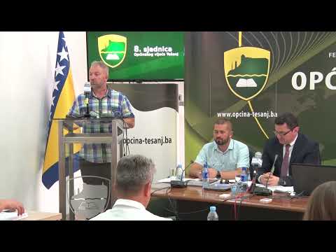 Tešanjska hronika 758 - Održana 8. sjednica Općinskog vijeća