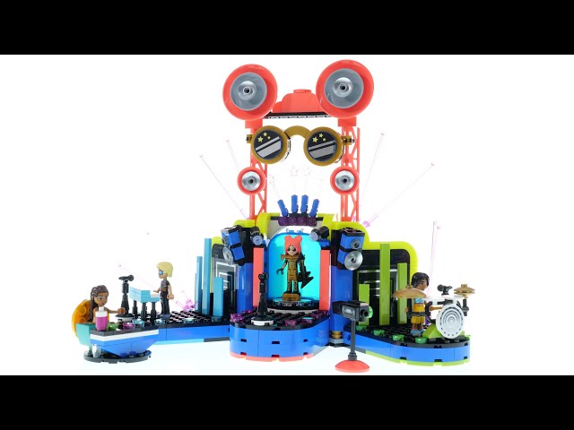 Vídeo relacionado con LEGO Friends Espectáculo de Talentos Musicales de Heartlake City, Instrumento Musical y Escenario de Juguete con 4 Mini Muñecos de Personajes, Regalo para Niñas y Niños de 7 Años o Más 42616
