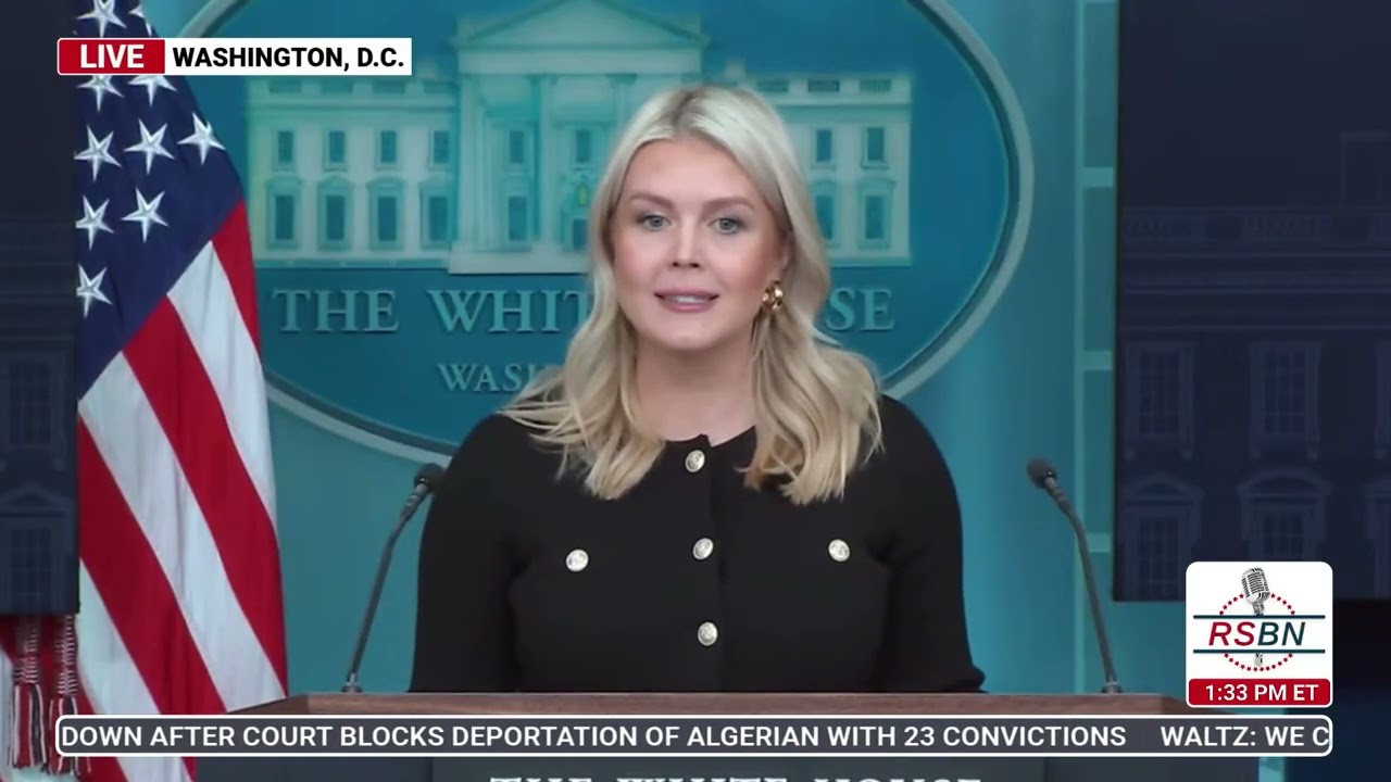WATCH: Karoline Leavitt Details President Trump's Schedule and the U.S. Economy - 02/18/26