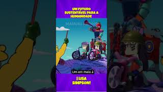 UM FUTURO SUSTENTÁVEL PARA A HUMANIDADE | LISA SIMPSON!? #simpsons #shorts
