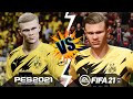 FIFA 21 NEXT GEN vs PES 2021 - PS5™ GAMEPLAY COMPARISON [4K ULTRA HD + HDR]