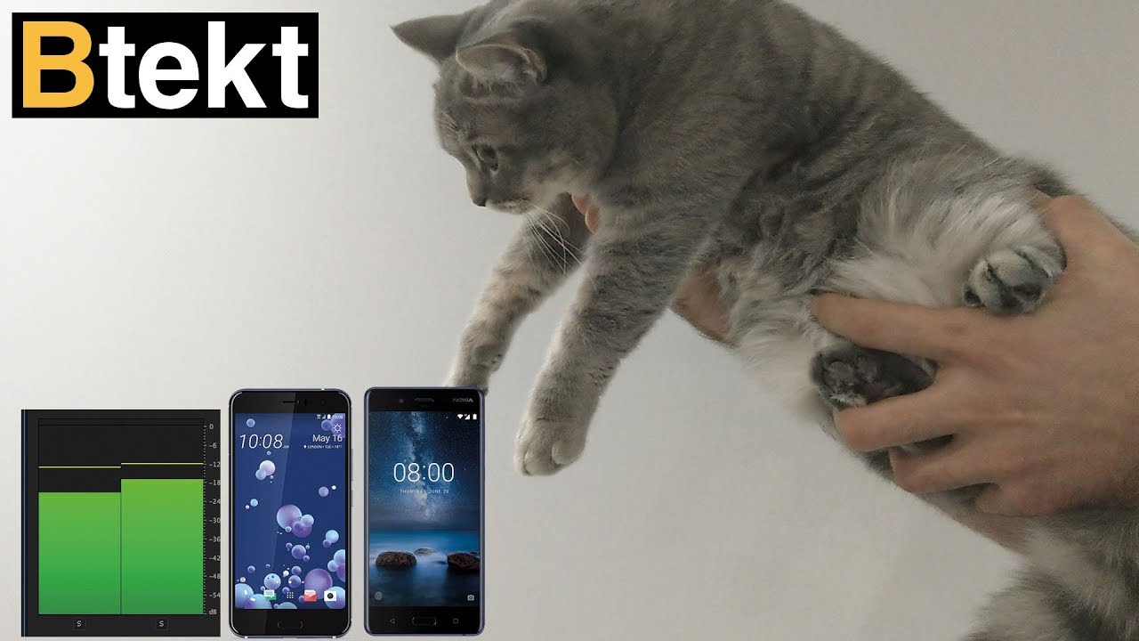 Nokia 8 OZO audio vs HTC U11 3D Surround comparison