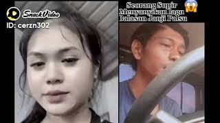Download lagu Viral Di TikTok | Cewe Cantik Dan Supir Menyanyikan Balasan Janji Palsumu mp3