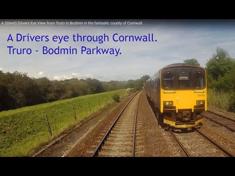 A (Silent) Drivers Eye View from Truro to  Bodmin in the fantastic county of Cornwall.