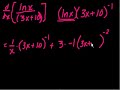 Calculus: Derivatives 9 Video Tutorial