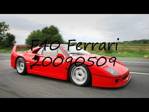 How to pronounce F40 Ferrari 20090509 in Italian?