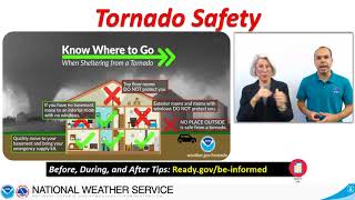 Severe Weather Hazards and Safety Tips ASL Video