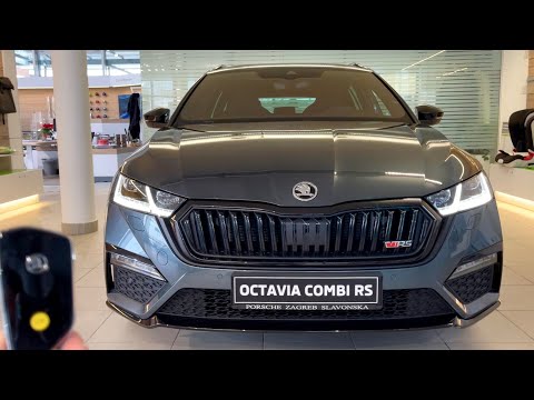 New Skoda OCTAVIA RS Combi 2021 - CRAZY Matrix LED lights & ambient lights (2.0 TDI 4x4)