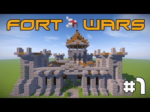 Minecraft Fort Wars - Capture the Flag PVP! #1