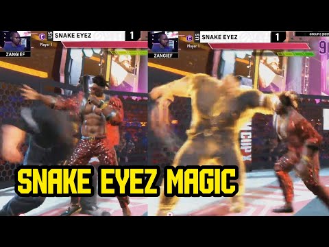 SNAKE EYEZ MAGIC at Capcom Cup X