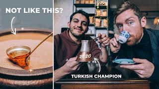 How to Make The BEST TURKISH COFFEE with Deniz Tombuloğlu