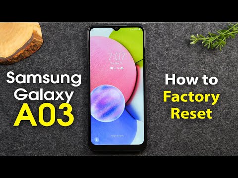 Samsung Galaxy A03s How to Reset Back to Factory Settings