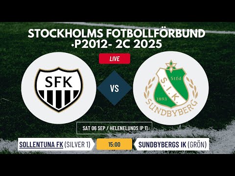 🏆 Sollentuna FK Silver 1 vs Sundbybergs IK Grön | P2012-2C | 6 Sep 2025